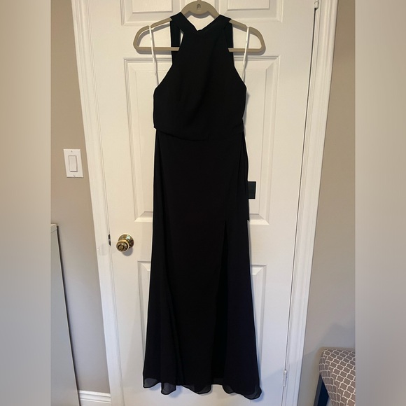 Lulus Black Halter Dress - Picture 3 of 8